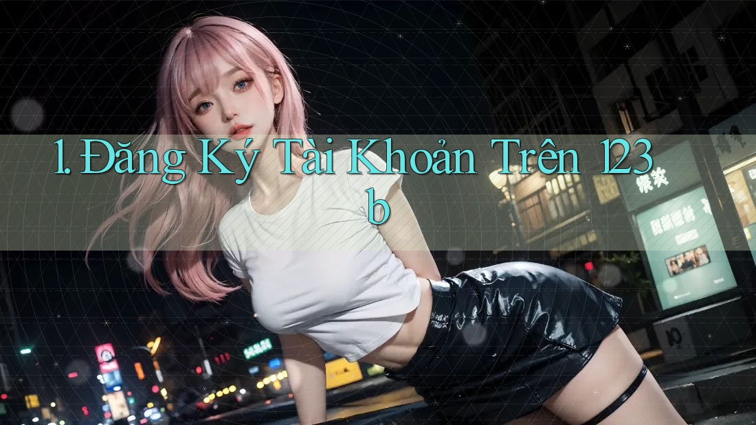1. Đăng Ký Tài Khoản Trên 123b