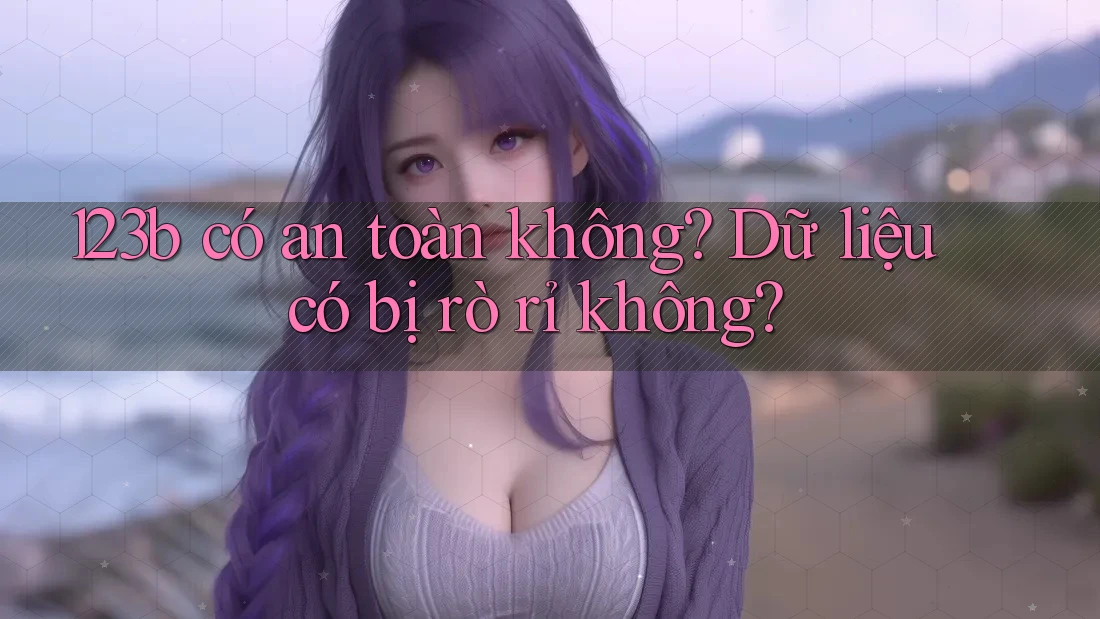 123b có an toàn không? Dữ liệu có bị rò rỉ không?