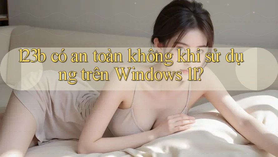 123b có an toàn không khi sử dụng trên Windows 11?