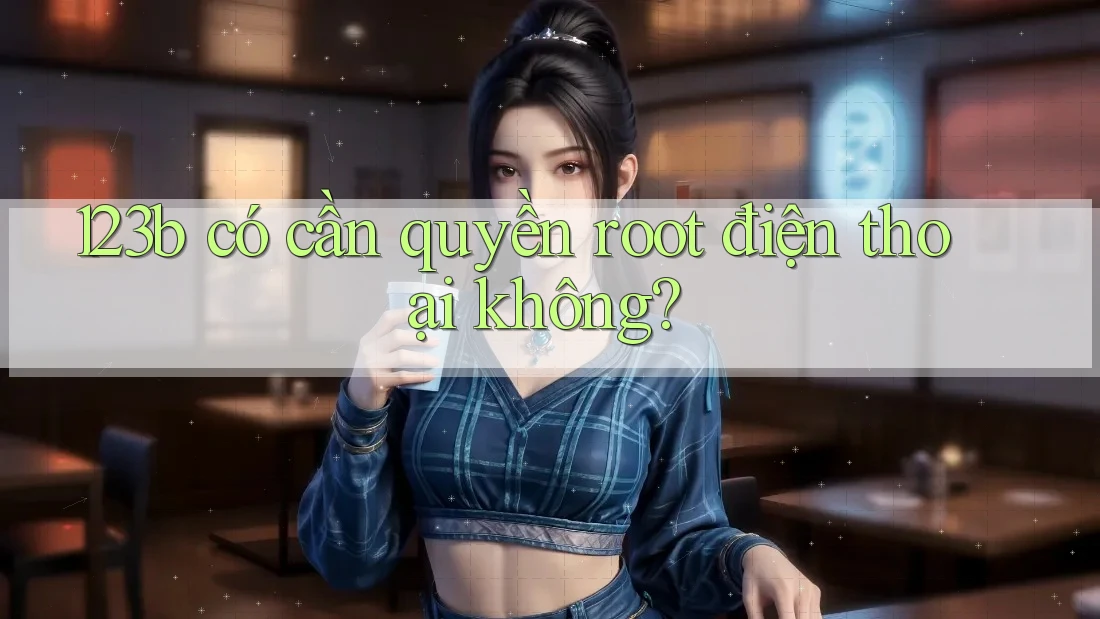 123b có cần quyền root điện thoại không?