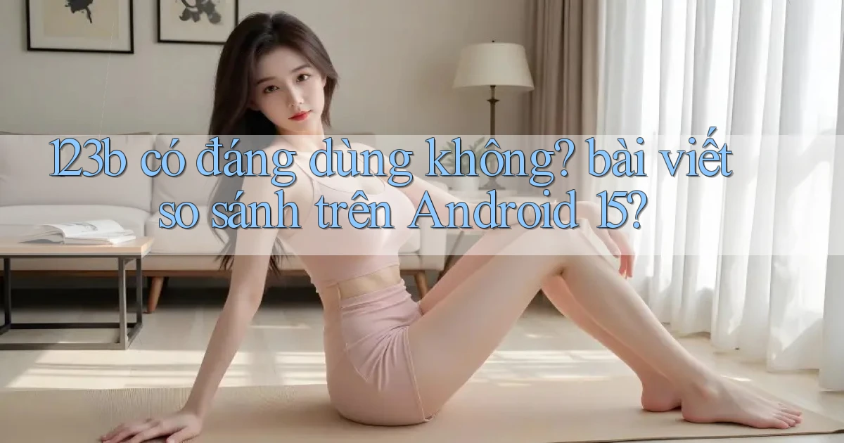 123b có đáng dùng không bài viết so sánh trên Android 15