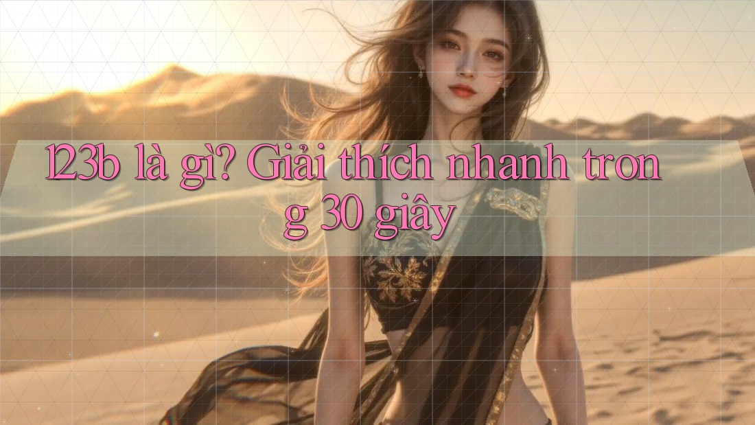 123b là gì? Giải thích nhanh trong 30 giây