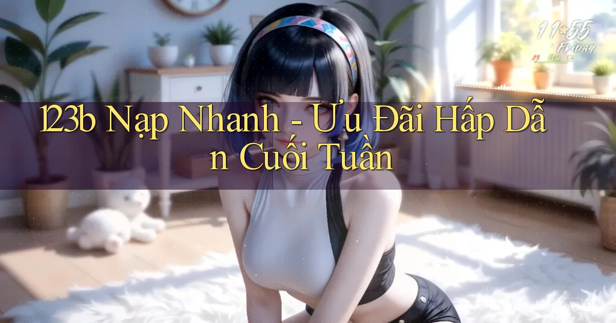 123b nạp nhanh ưu đãi hấp dẫn cuối tuần