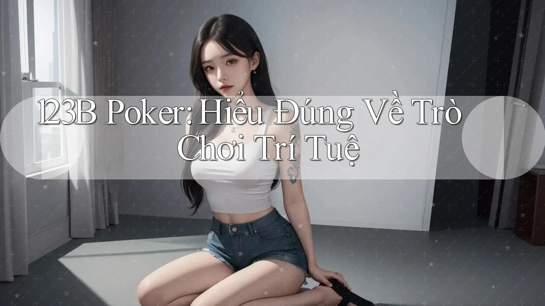 123B Poker: Hiểu Đúng Về Trò Chơi Trí Tuệ