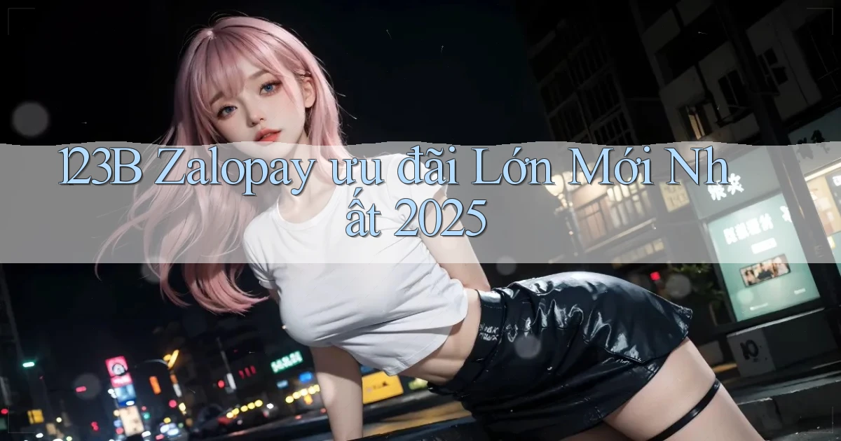 123b zalopay ưu đãi lớn mới nhất 2025