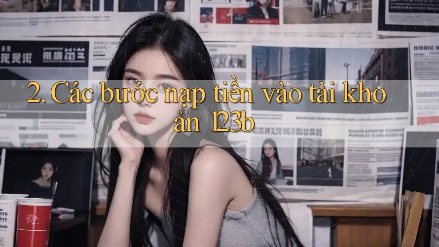 2. Các bước nạp tiền vào tài khoản 123b