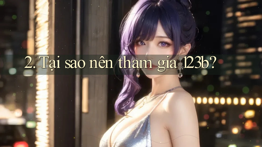 2. Tại sao nên tham gia 123b?