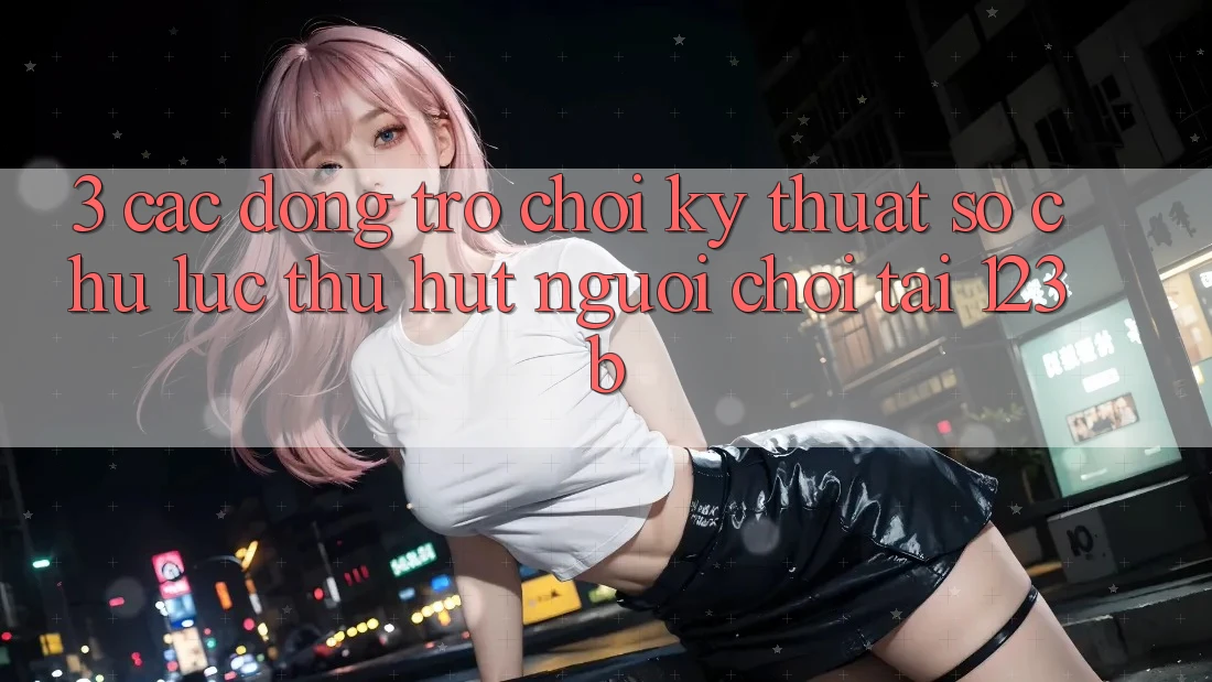 3. Các Dòng Trò chơi Kỹ Thuật Số Chủ Lực Thu Hút Người Chơi Tại 123b