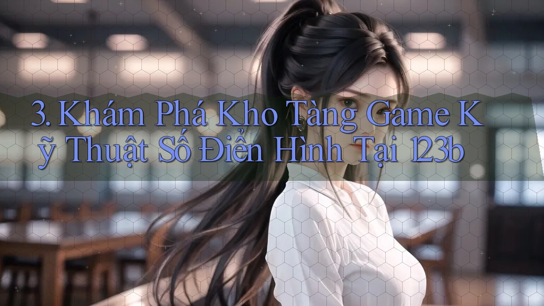 3. Khám Phá Kho Tàng Game Kỹ Thuật Số Điển Hình Tại 123b