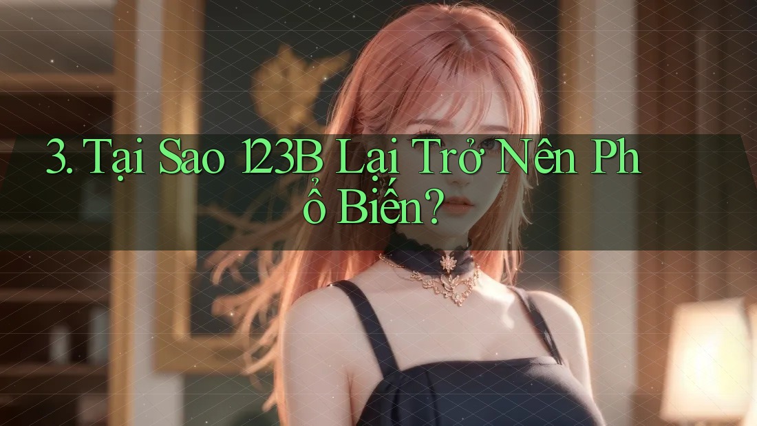 3. Tại Sao 123B Lại Trở Nên Phổ Biến?