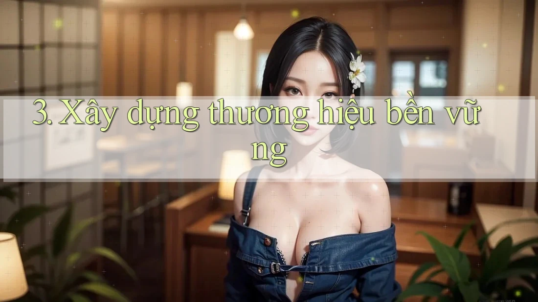 3. Xây dựng thương hiệu bền vững