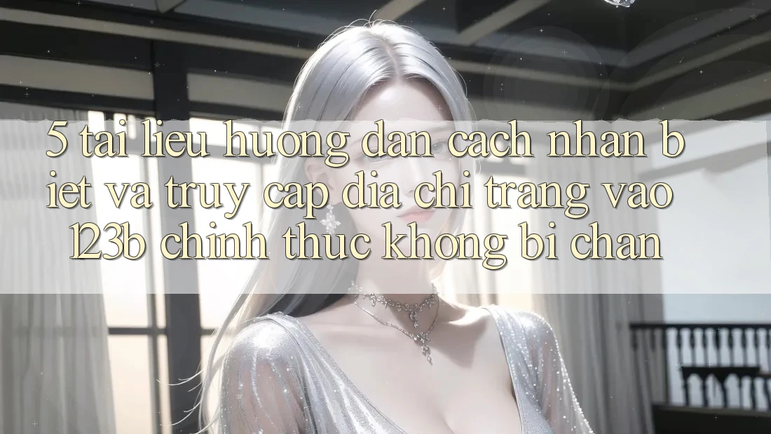 5. Tài liệu hướng dẫn Cách Nhận Biết Và Truy Cập Địa chỉ trang Vào 123b Chính Thức, Không Bị Chặn