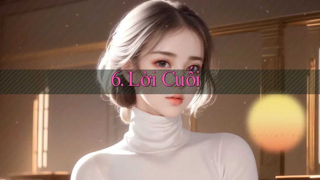 6. Lời Cuối 6. Lời Cuối