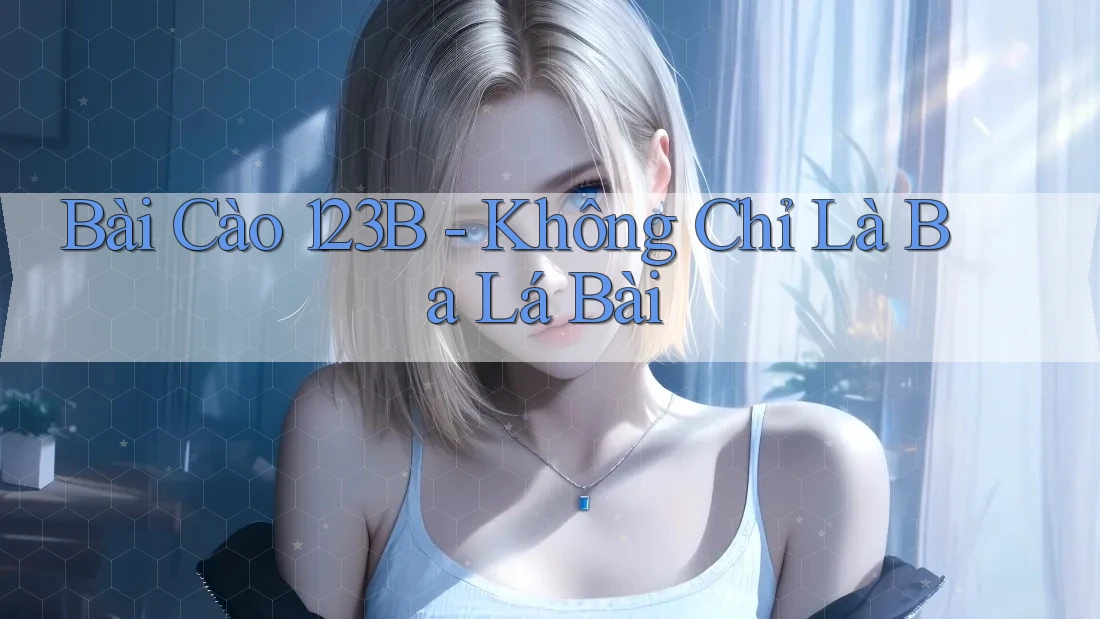 Bài Cào 123B - Không Chỉ Là Ba Lá Bài