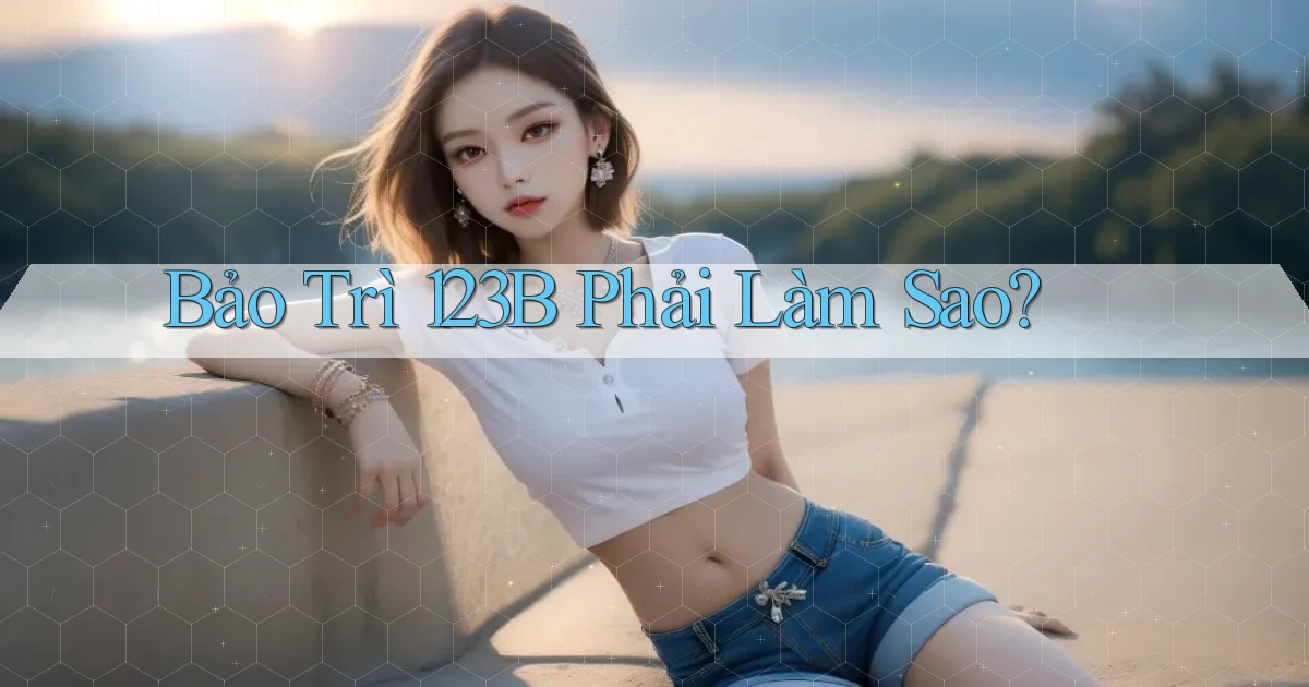bảo trì 123b phải làm sao