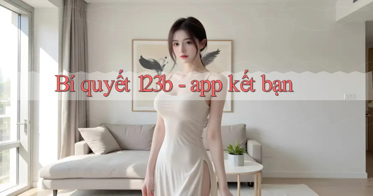 Bí quyết 123b   app kết bạn