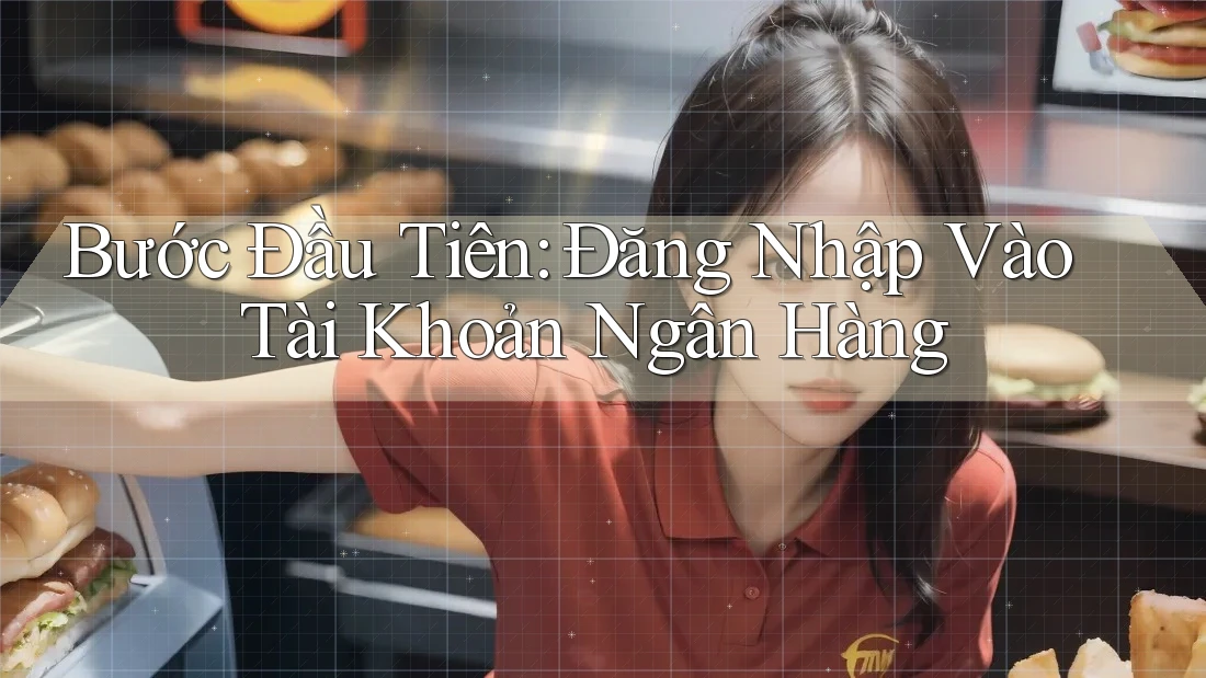 Bước Đầu Tiên: Đăng Nhập Vào Tài Khoản Ngân Hàng