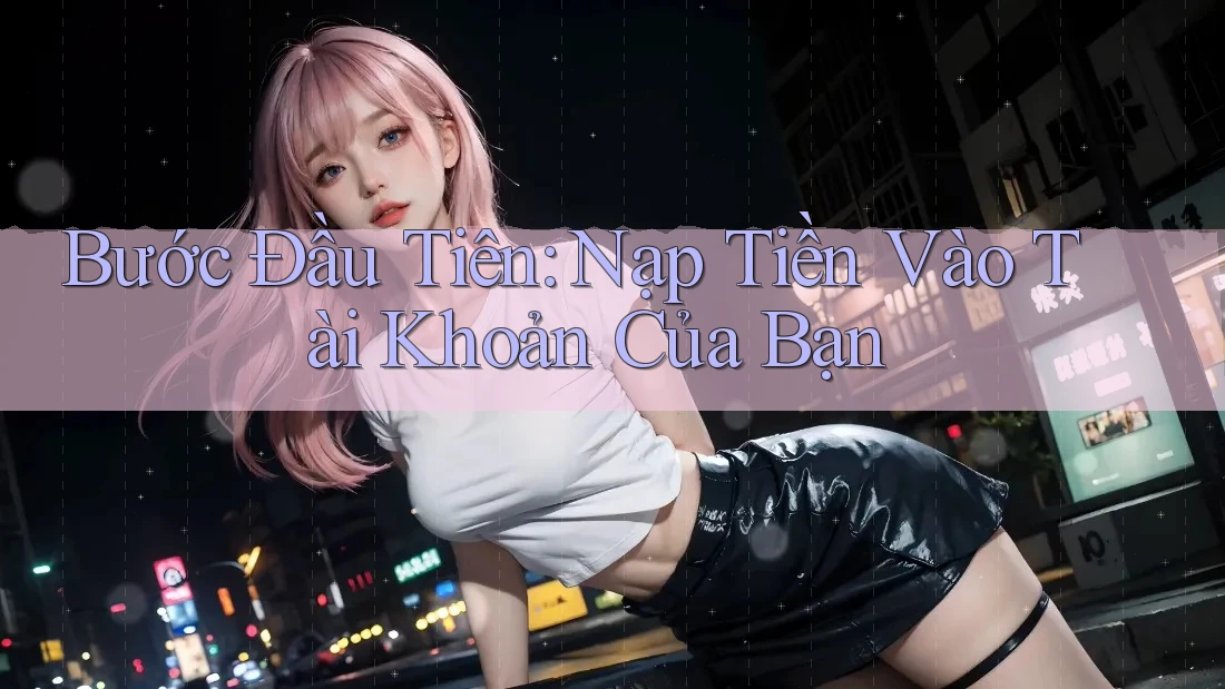 Bước Đầu Tiên: Nạp Tiền Vào Tài Khoản Của Bạn