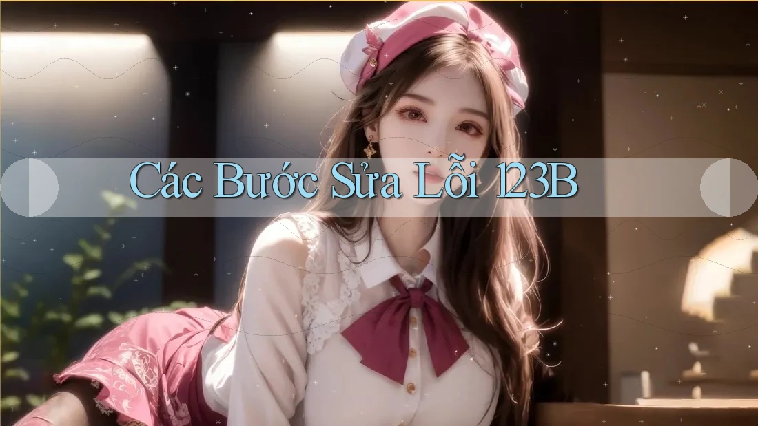 Các Bước Sửa Lỗi 123B