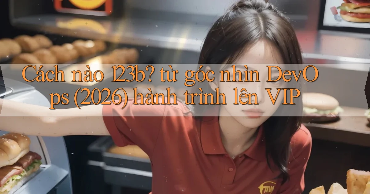 Cách nào 123b từ góc nhìn DevOps (2026) hành trình lên VIP
