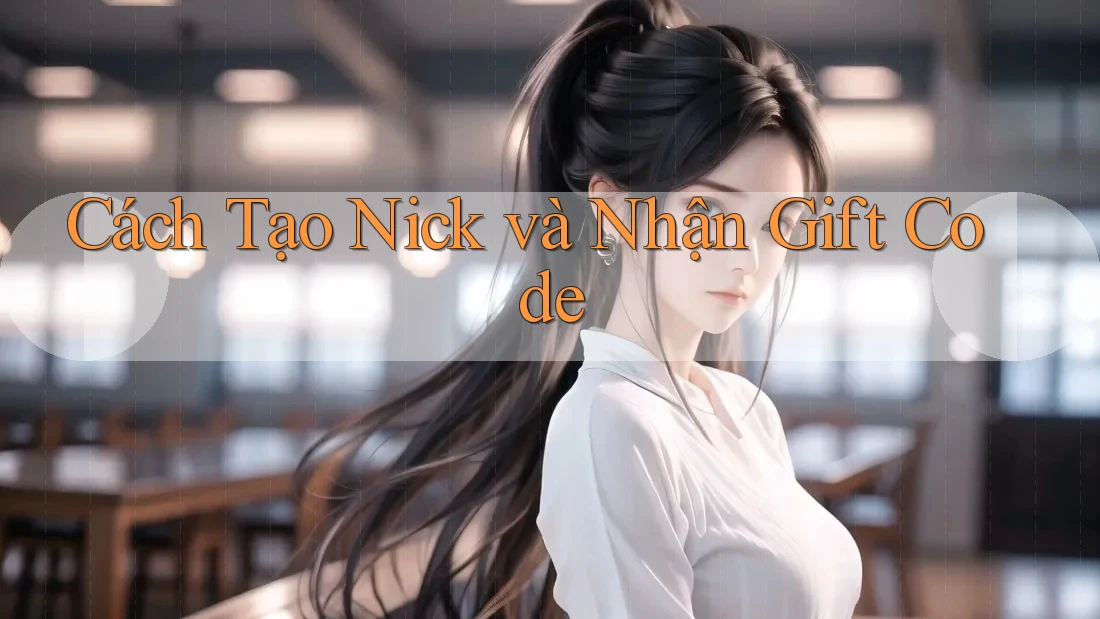 Cách Tạo Nick và Nhận Gift Code
