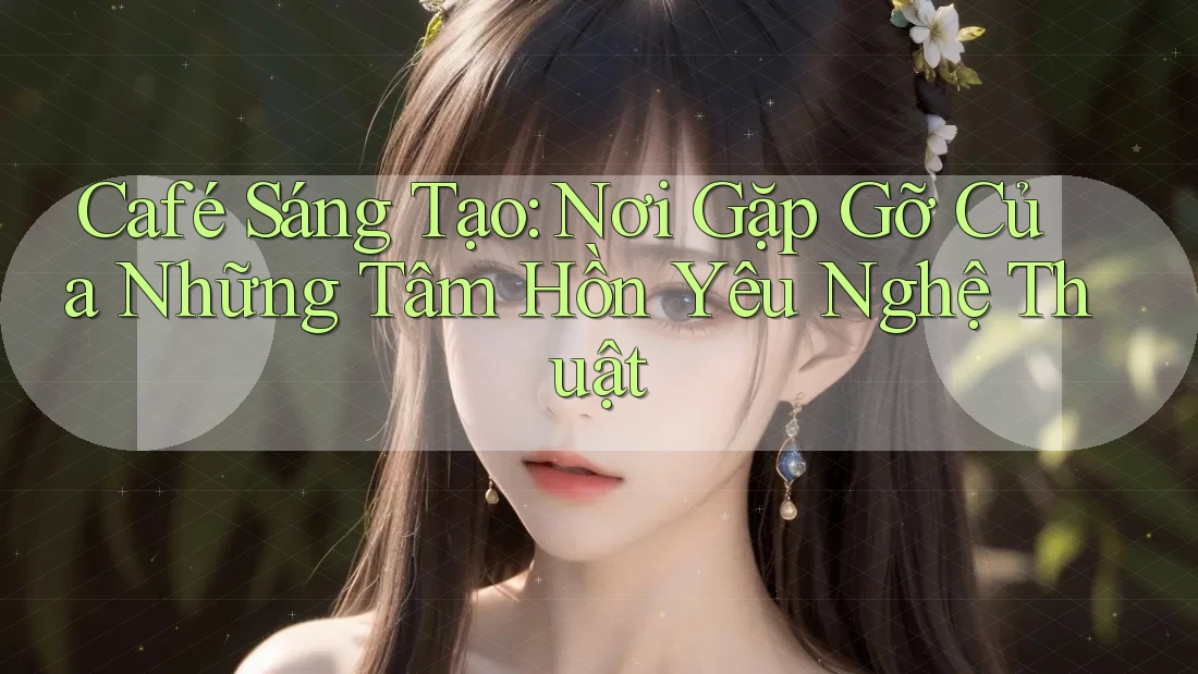 Café Sáng Tạo: Nơi Gặp Gỡ Của Những Tâm Hồn Yêu Nghệ Thuật