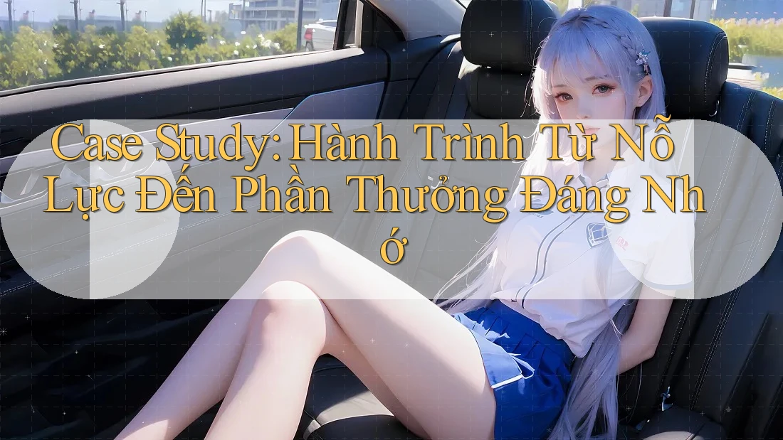 Case Study: Hành Trình Từ Nỗ Lực Đến Phần Thưởng Đáng Nhớ