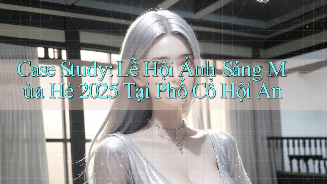 Case Study: Lễ Hội Ánh Sáng Mùa Hè 2025 Tại Phố Cổ Hội An