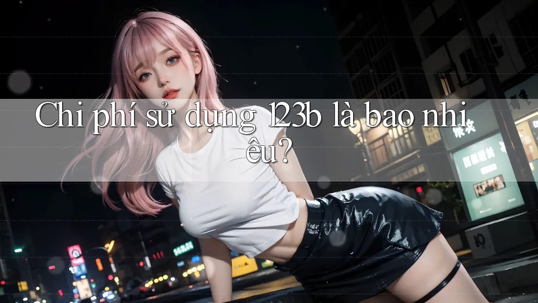 Chi phí sử dụng 123b là bao nhiêu?