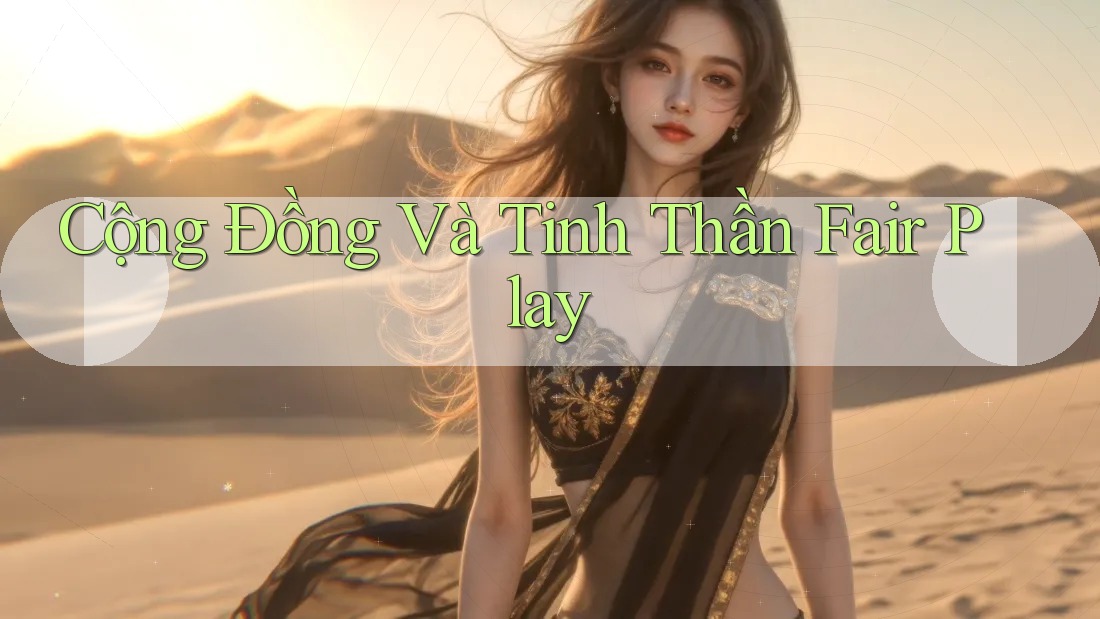 Cộng Đồng Và Tinh Thần Fair Play Cộng Đồng Và Tinh Thần Fair Play