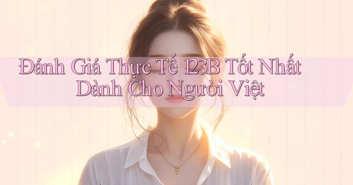 đánh giá thực tế 123b tốt nhất dành cho người việt