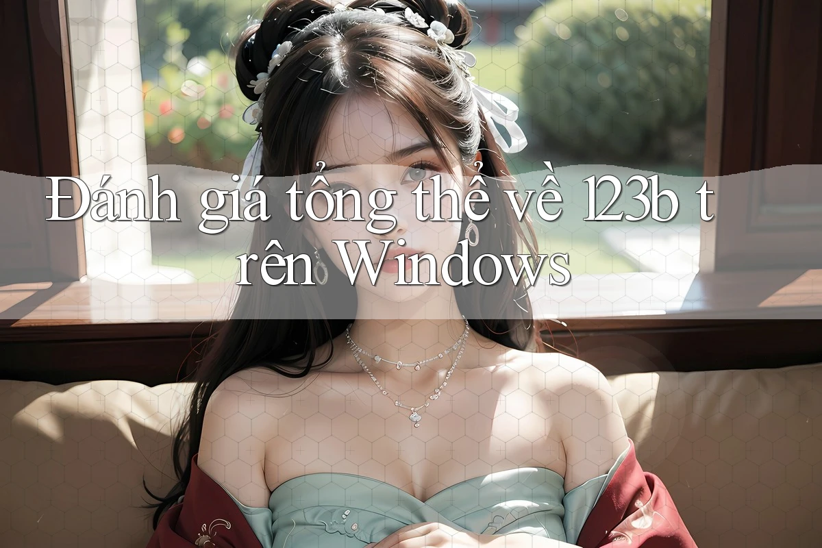 Đánh giá tổng thể về 123b trên Windows