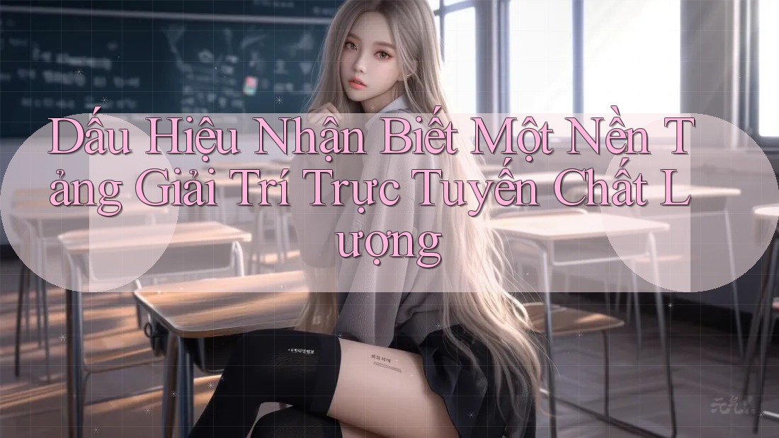 Dấu Hiệu Nhận Biết Một Nền Tảng Giải Trí Trực Tuyến Chất Lượng