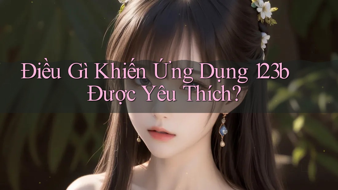 Điều Gì Khiến Ứng Dụng 123b Được Yêu Thích?