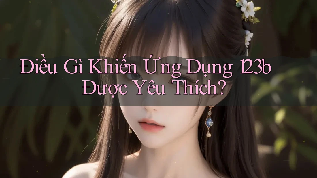 Điều Gì Khiến Ứng Dụng 123b Được Yêu Thích?
