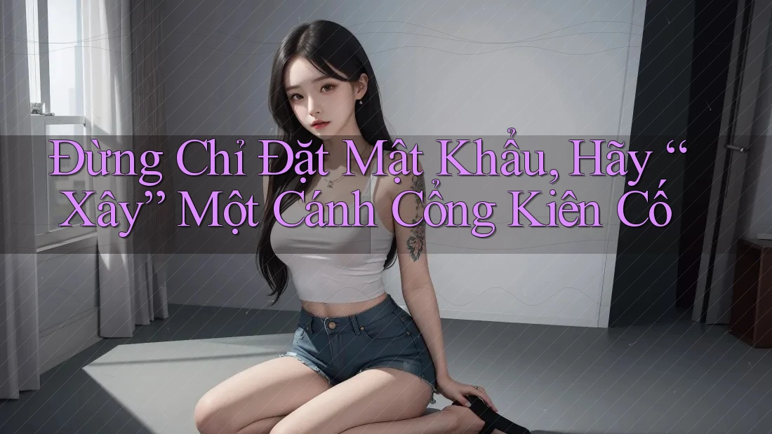 Đừng Chỉ Đặt Mật Khẩu, Hãy “Xây” Một Cánh Cổng Kiên Cố