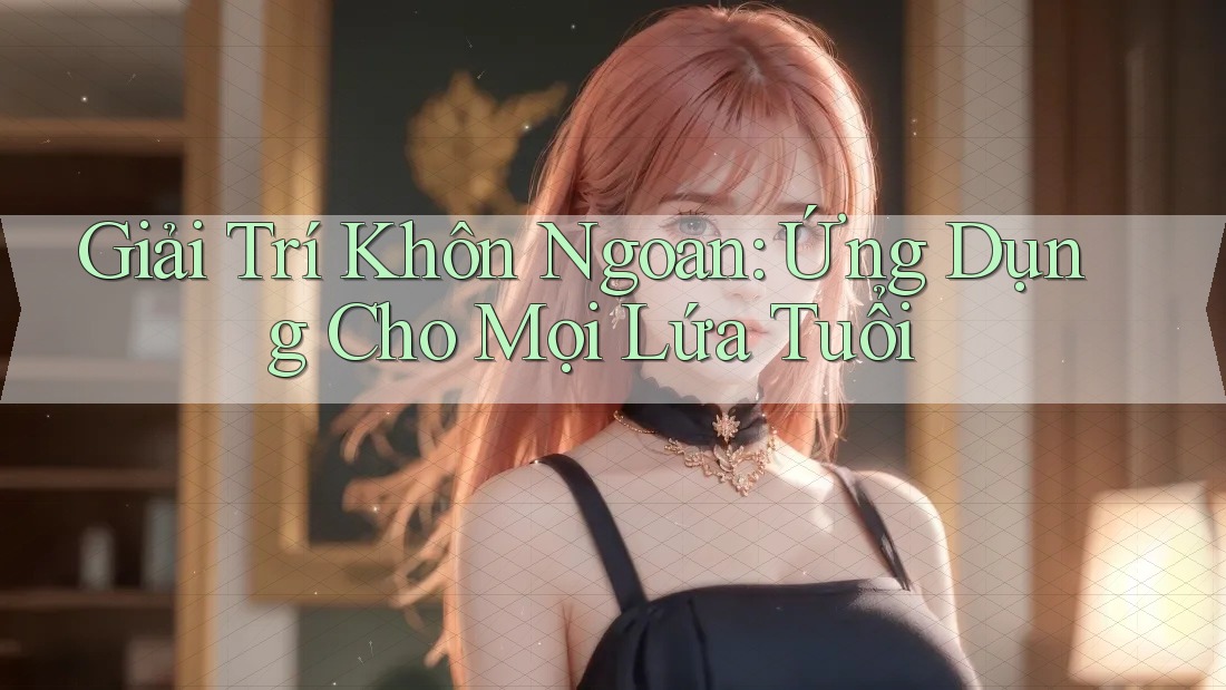 Giải Trí Khôn Ngoan: Ứng Dụng Cho Mọi Lứa Tuổi