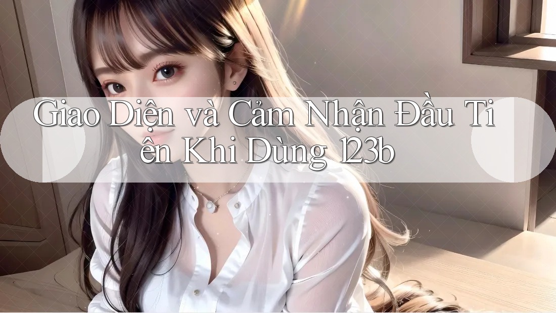Giao Diện và Cảm Nhận Đầu Tiên Khi Dùng 123b