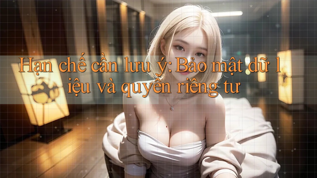 Hạn chế cần lưu ý: Bảo mật dữ liệu và quyền riêng tư