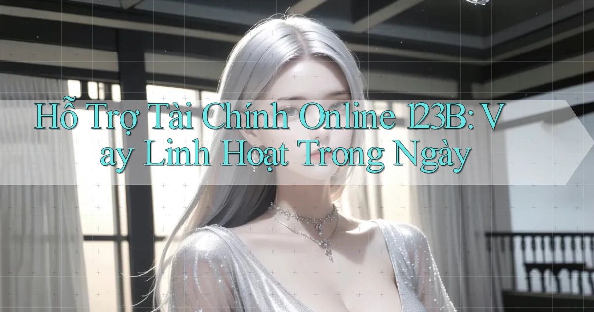 hỗ trợ tài chính online 123b vay linh hoạt trong ngày