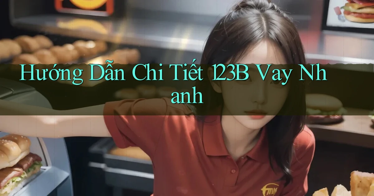 hướng dẫn chi tiết 123b vay nhanh