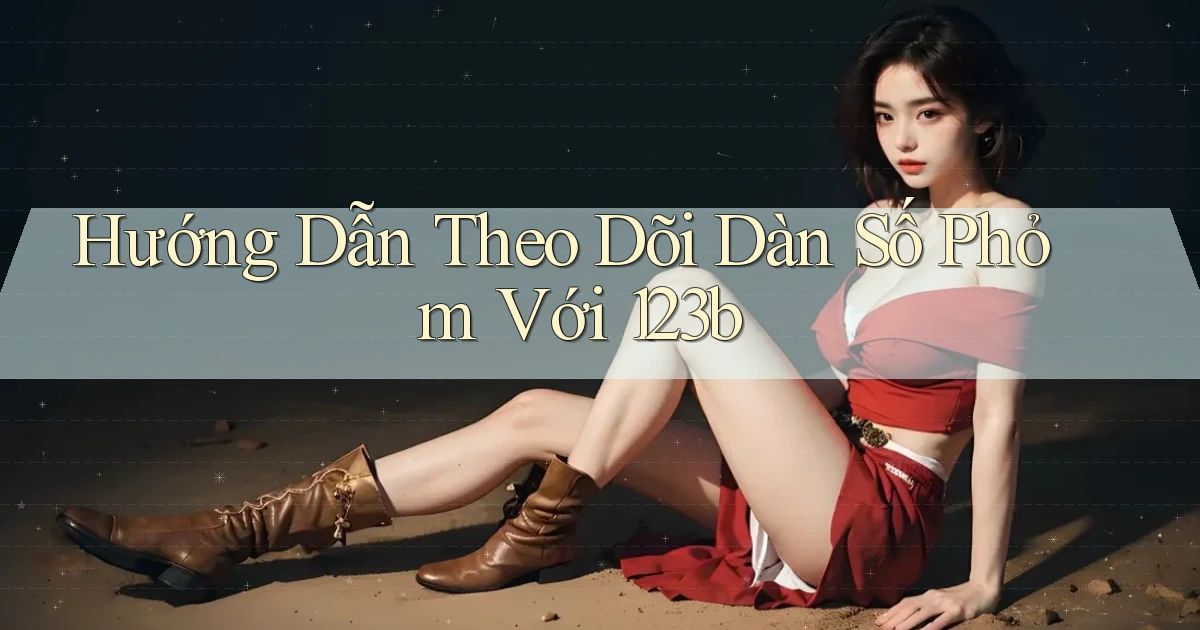 hướng dẫn theo dõi dàn số phỏm với 123b