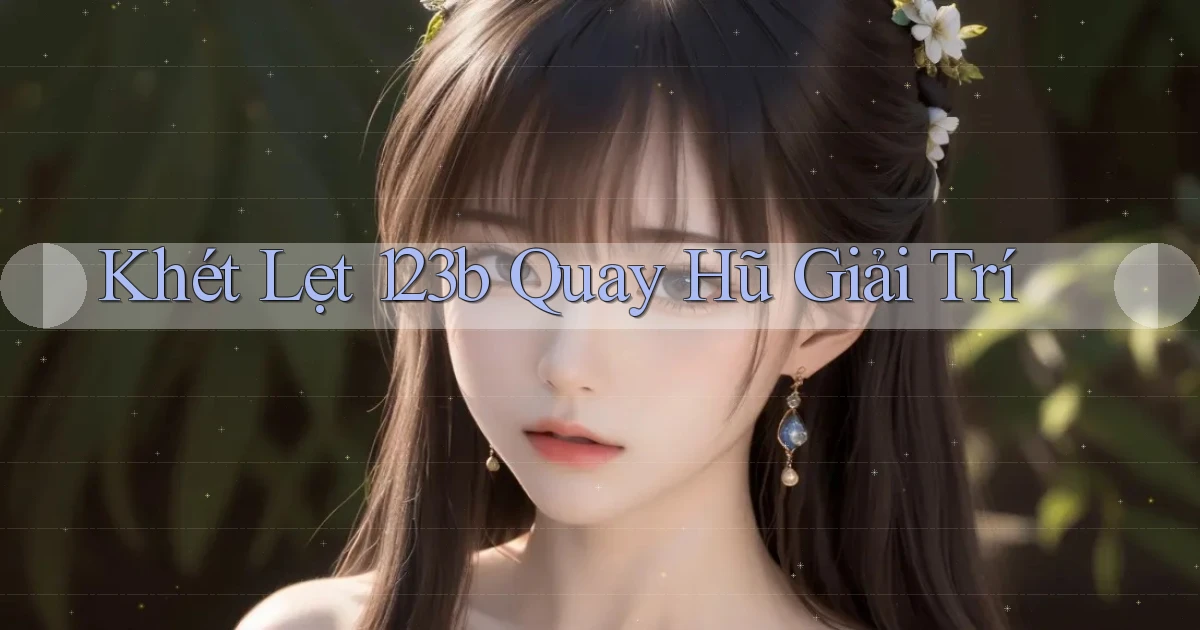khét lẹt 123b quay hũ giải trí