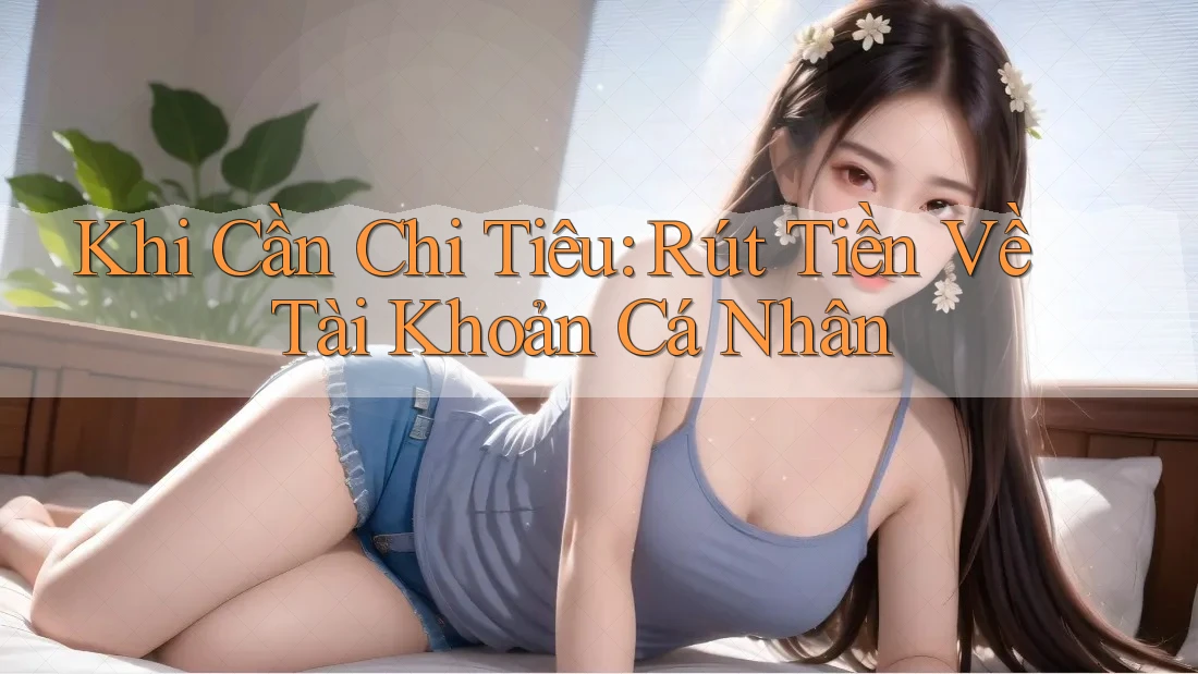 Khi Cần Chi Tiêu: Rút Tiền Về Tài Khoản Cá Nhân