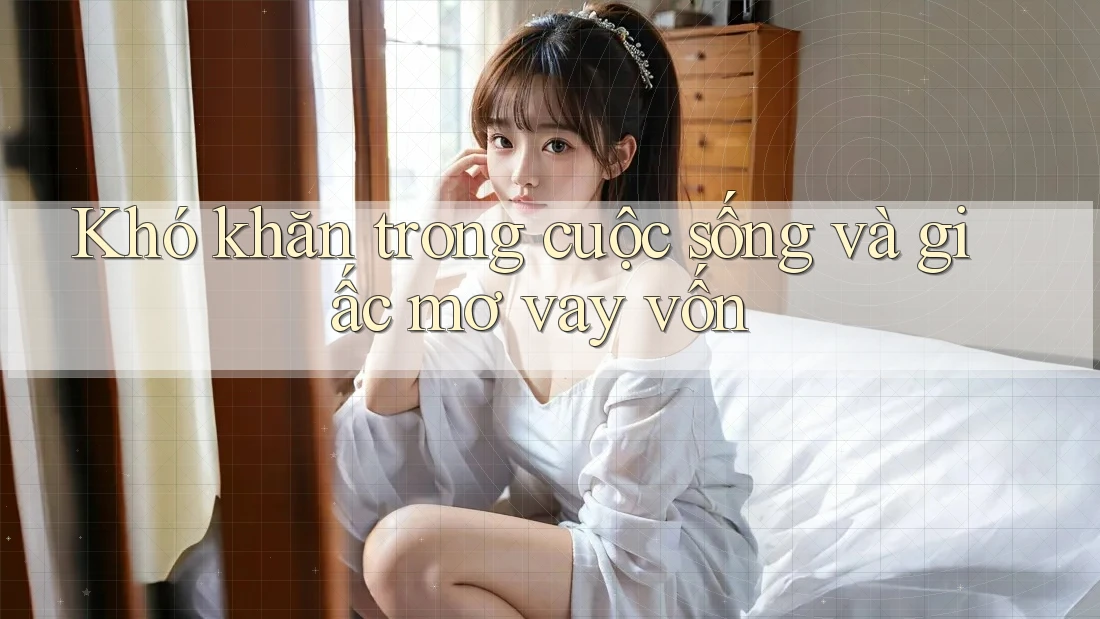 Khó khăn trong cuộc sống và giấc mơ vay vốn