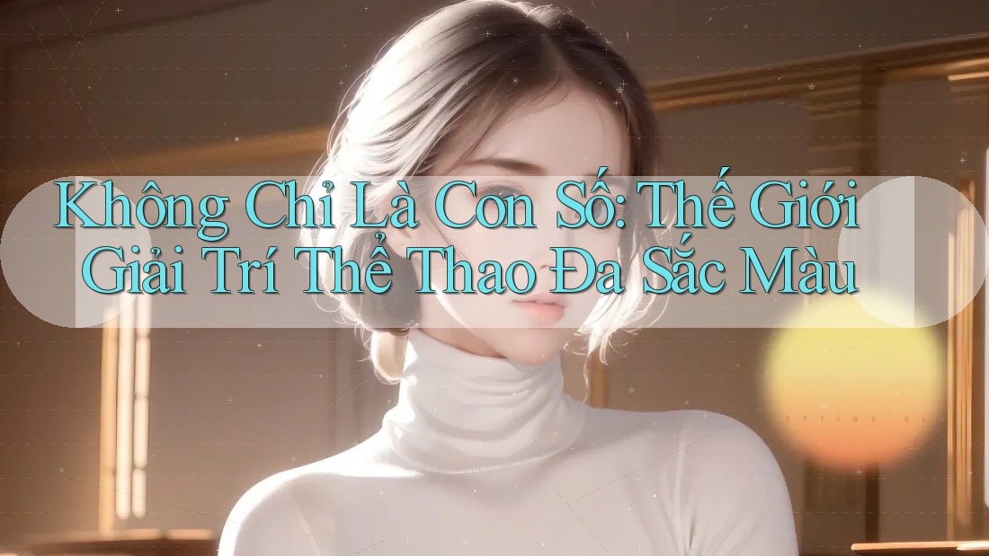 Không Chỉ Là Con Số: Thế Giới Giải Trí Thể Thao Đa Sắc Màu