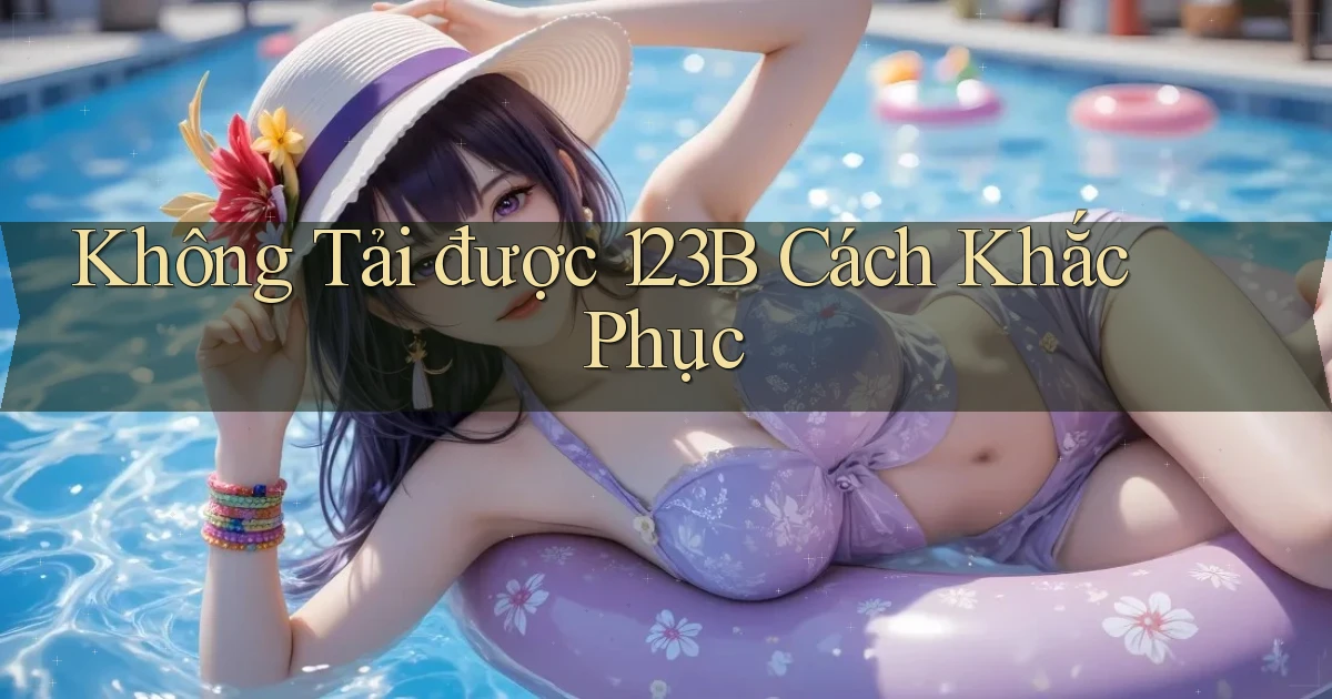 không tải được 123b cách khắc phục