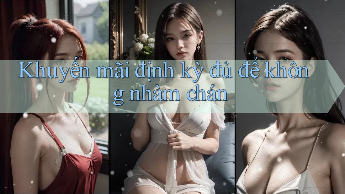 Khuyến mãi định kỳ đủ để không nhàm chán