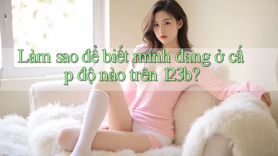 Làm sao để biết mình đang ở cấp độ nào trên 123b?
