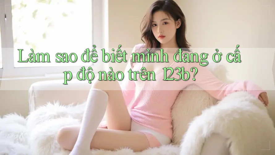 Làm sao để biết mình đang ở cấp độ nào trên 123b?